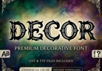 Decor Font - Featured Image