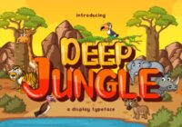Deep Jungle Font - Featured Image