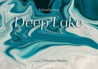 Deep Lake Font - Featured Image