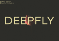 Deepfly Font - Featured Image