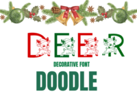 Deer Doodle Font - Featured Image