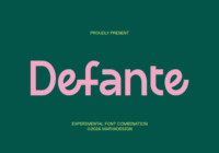 Defante Font - Featured Image