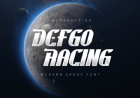 Defgo Racing Font - Featured Image