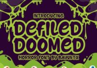 Defiled Doomed Font - Featured Image