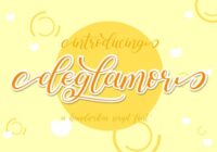 Deglamor Font - Featured Image