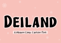 Deiland Font - Featured Image