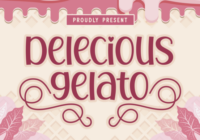 Delecious Gelato Font - Featured Image