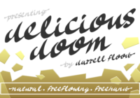 Delicious Doom Font - Featured Image