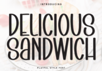 Delicious Sandwich Font - Featured Image