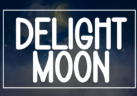 Delight Moon Font - Featured Image
