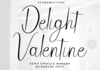 Delight Valentine Font - Featured Image