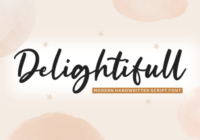Delightifull Font - Featured Image