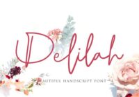Delilah Font - Featured Image
