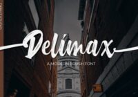 Delimax Font - Featured Image