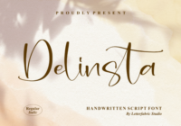 Delinsta Font - Featured Image