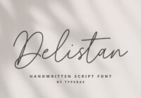Delistan Font - Featured Image
