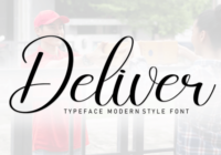 Deliver Font - Featured Image