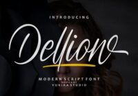 Dellion Font - Featured Image