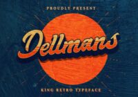 Dellmans Font - Featured Image
