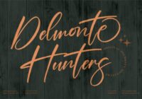 Delmonte Hunters Font - Featured Image