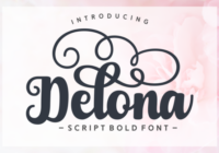 Delona Font - Featured Image