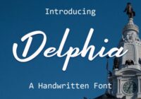Delphia Font - Featured Image
