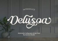 Delusoa Font - Featured Image