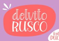 Delvito Rusco Font - Featured Image