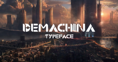 Demachina Font - Featured Image