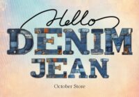 Denim Jean Alphabet Font - Featured Image