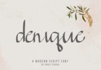 Denique Font - Featured Image