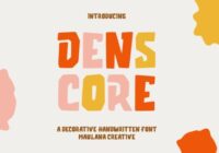 Denscore Font - Featured Image