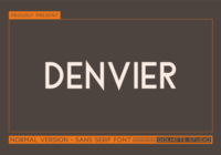 Denvier Font - Featured Image