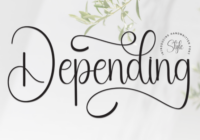 Depending Font - Featured Image