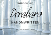 Derabaro Font - Featured Image