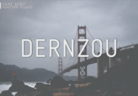Dernzou Font - Featured Image
