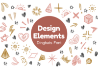 Design Elements Font - Featured Image