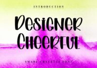 Designer Cheerful Font - Featured Image