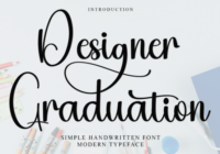 Designer Graduation Font - Featured Image