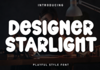 Designer Starlight Font - Featured Image