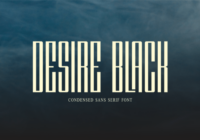 Desire Black Font - Featured Image