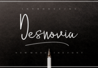 Desnovia Font - Featured Image