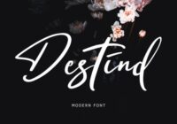 Destind Font - Featured Image