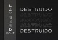 Destruido Font - Featured Image
