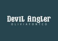Devil Angler Font - Featured Image