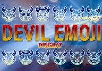 Devil Emoji Font - Featured Image