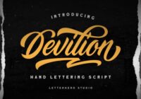 Devilion Font - Featured Image