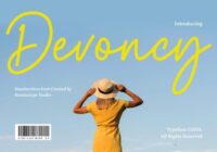Devoncy Font - Featured Image