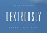 Dextrously Font - Featured Image
