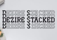 Dezire Stacked Font - Featured Image
